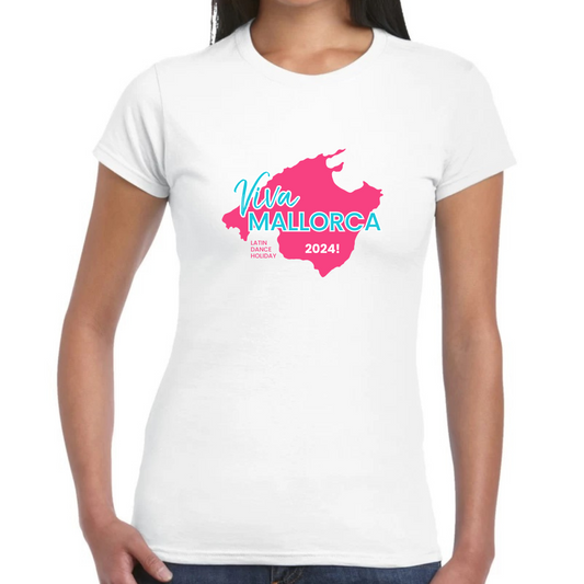 Viva Mallorca Ladies Fitted Tshirt