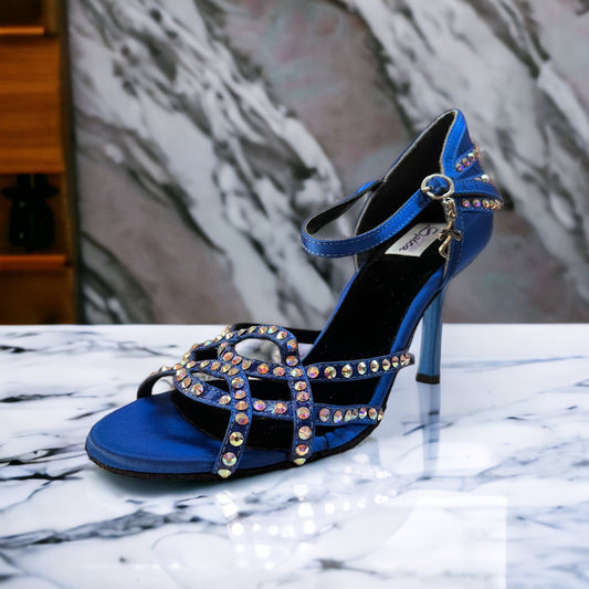 Talita Blue with Swarovski Crystals