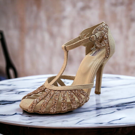 Alhena Champagne 4" Heel