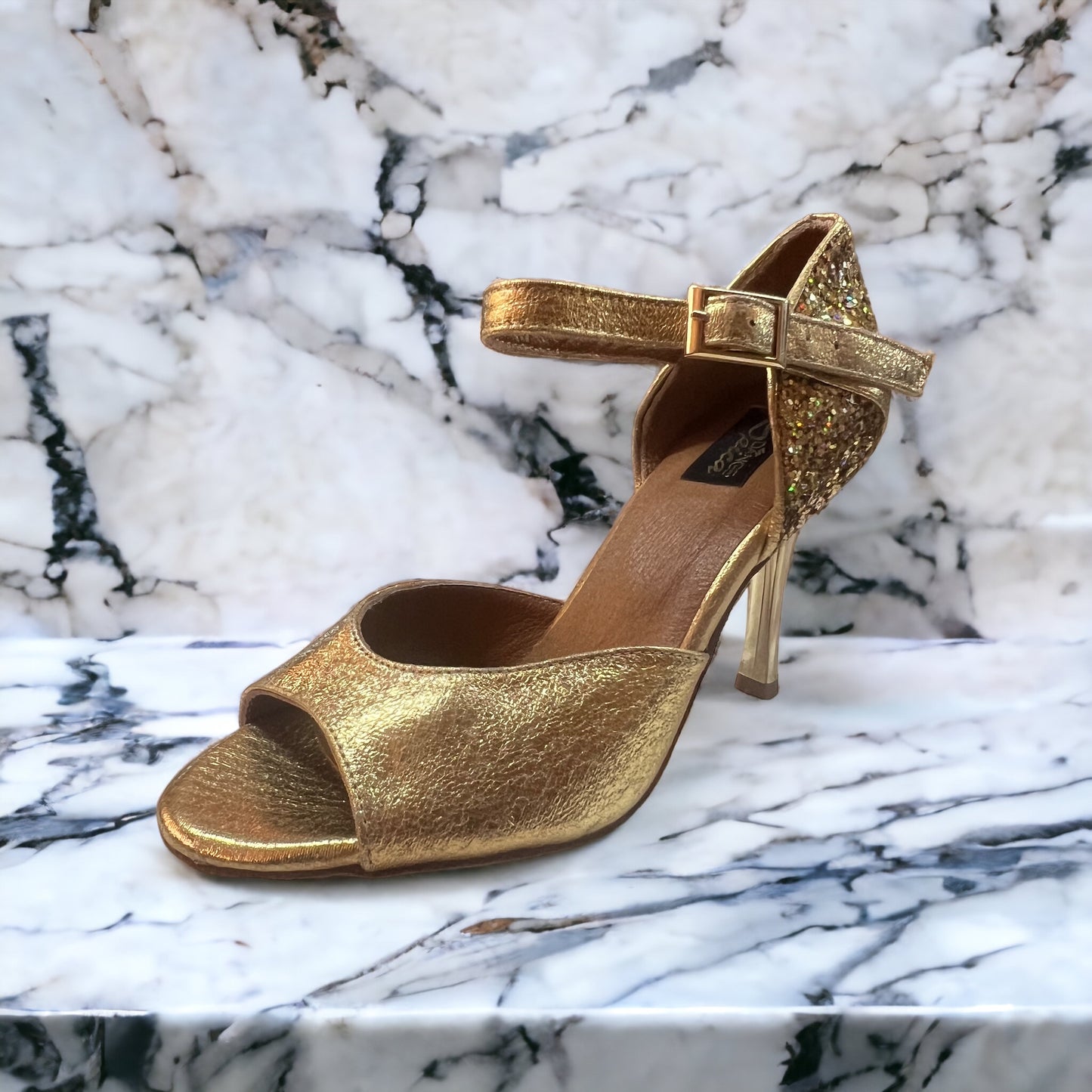 Alya Gold 3.5" Heel