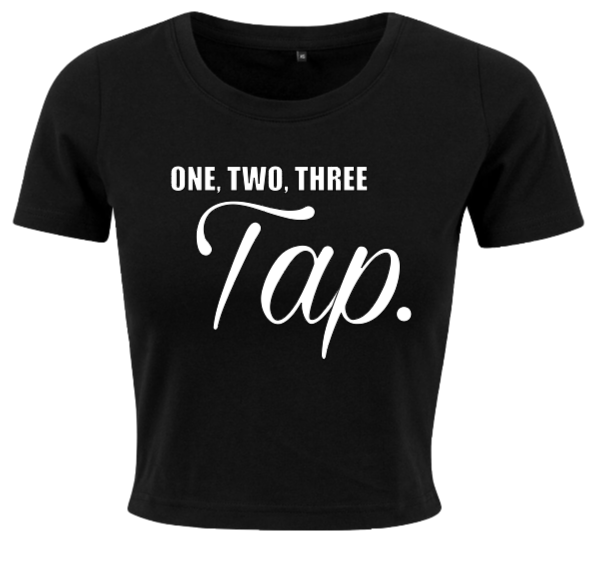 'One, Two, Three, Tap' Crop Top